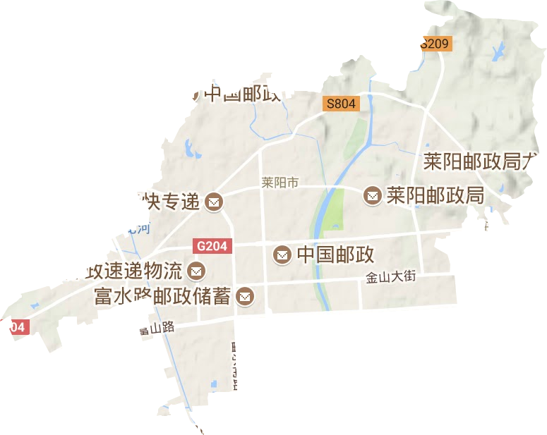 城厢街道地形地图