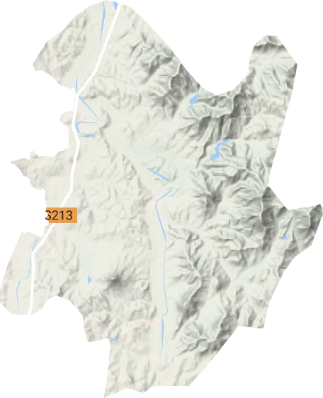 苏家店镇地形地图