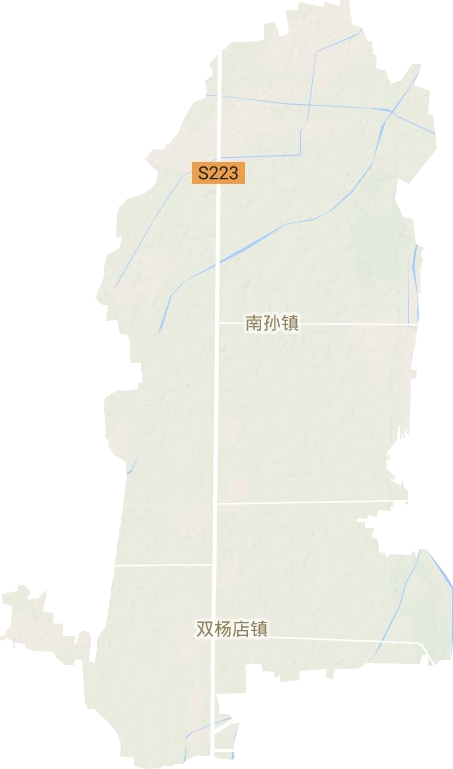 高里街道地形地图