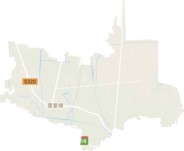 营里镇地形地图
