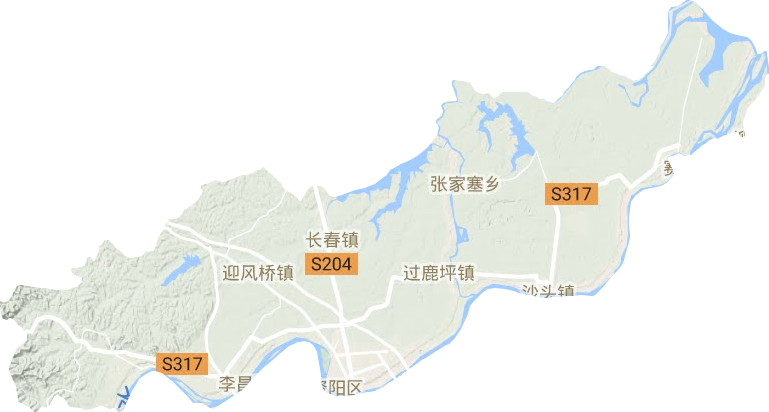 资阳区地形地图