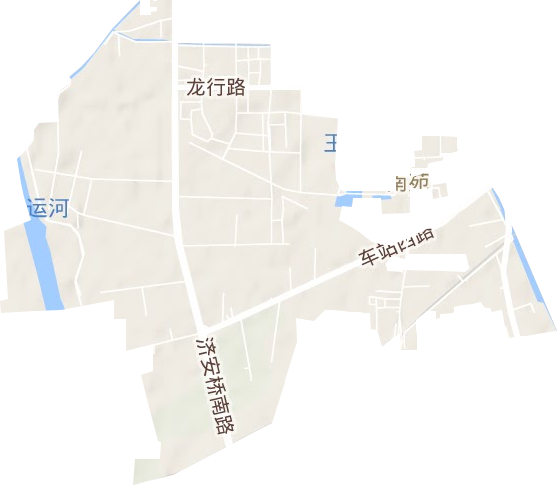 南苑街道地形地图