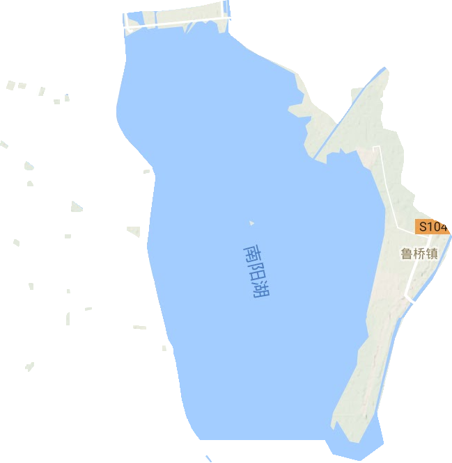 鲁桥镇地形地图