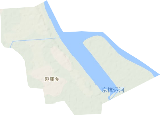 赵庙镇地形地图