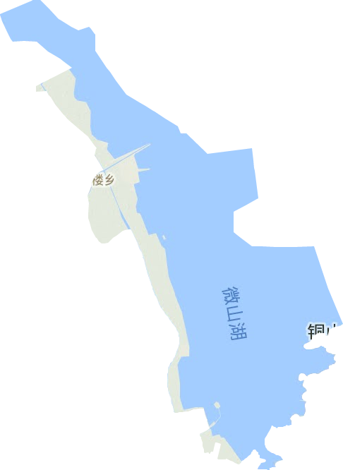 高楼乡地形地图