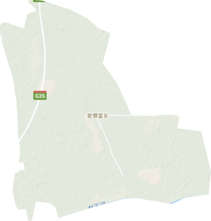 老僧堂镇地形地图
