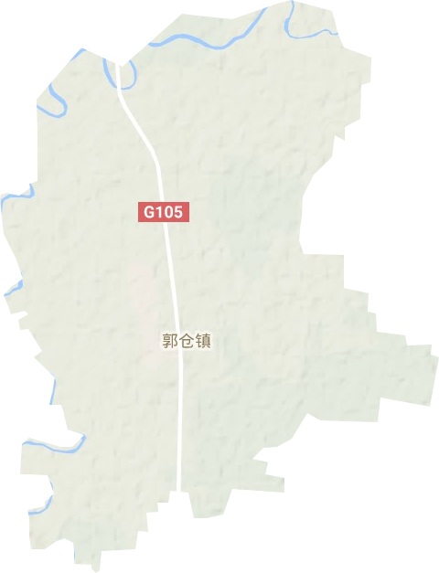 郭仓镇地形地图