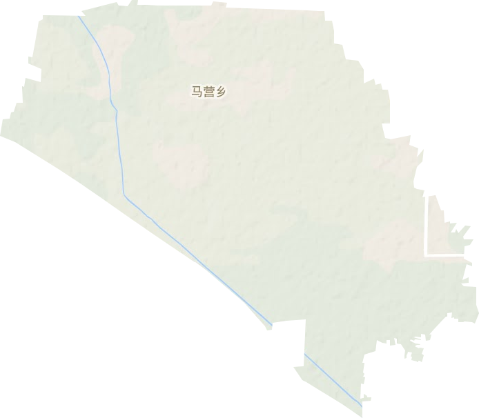 马营镇地形地图