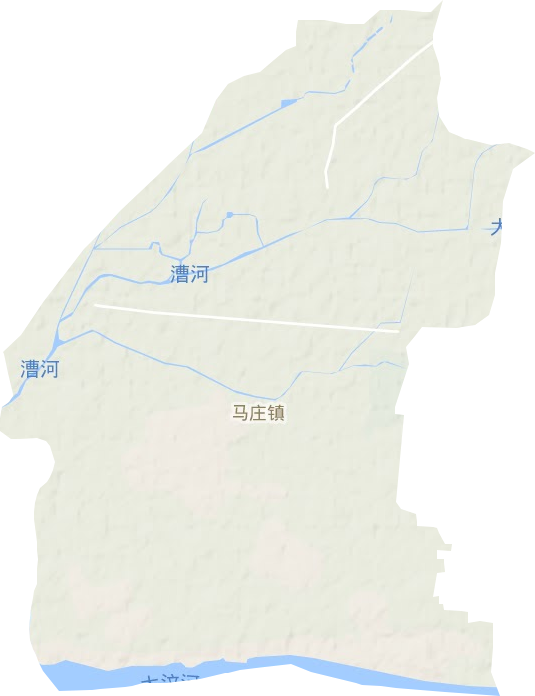 马庄镇地形地图