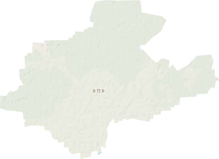 乡饮乡地形地图