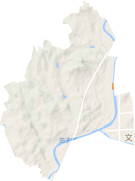 龙山路街道地形地图