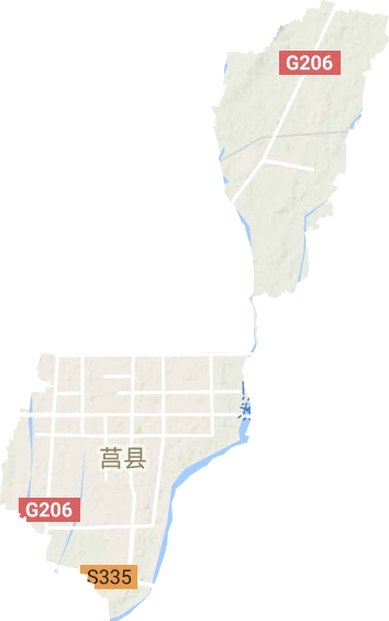 城阳街道地形地图