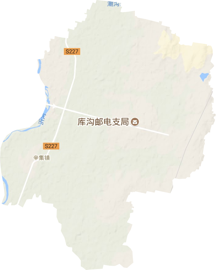 辛集镇地形地图