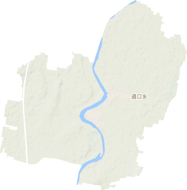 道口镇地形地图