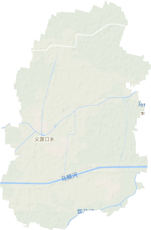 义渡口镇地形地图