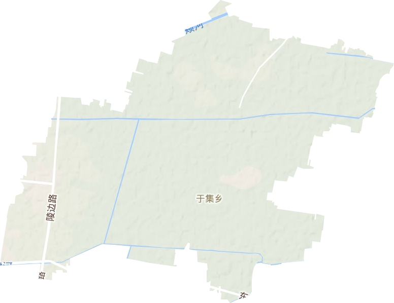于集乡地形地图