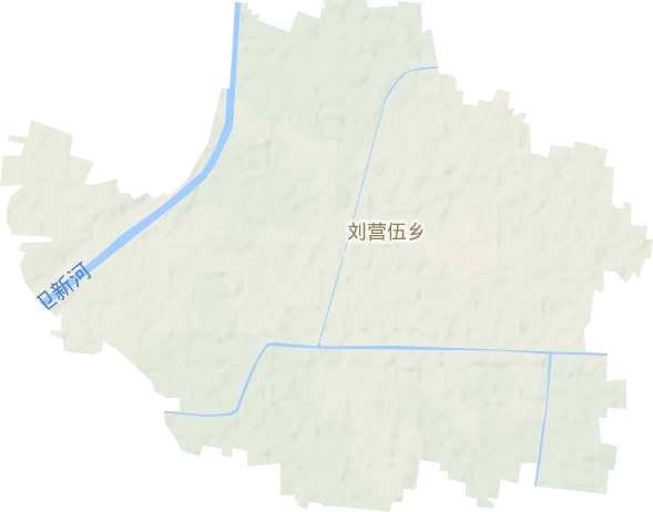 刘营伍乡地形地图