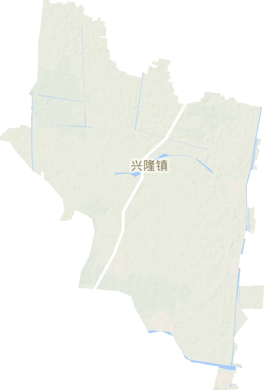 兴隆镇地形地图