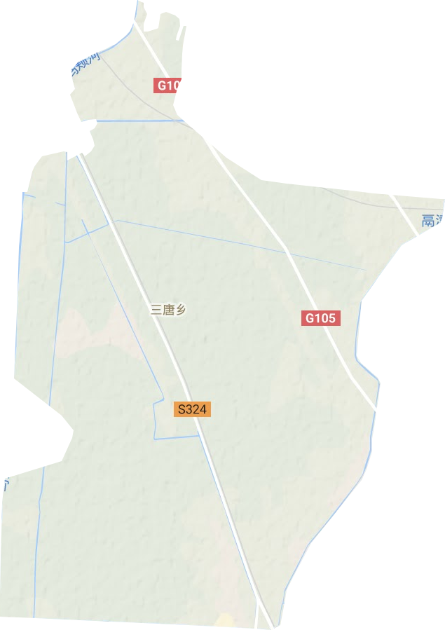 三唐乡地形地图