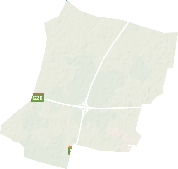 田庄乡地形地图