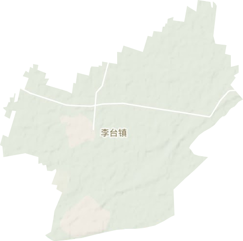 李台镇地形地图