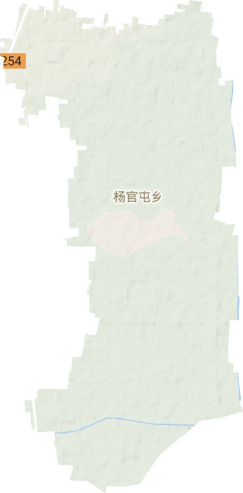 杨官屯乡地形地图