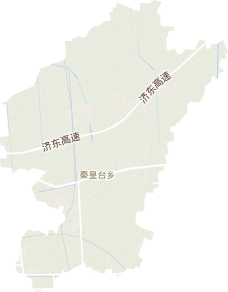 秦皇台乡地形地图