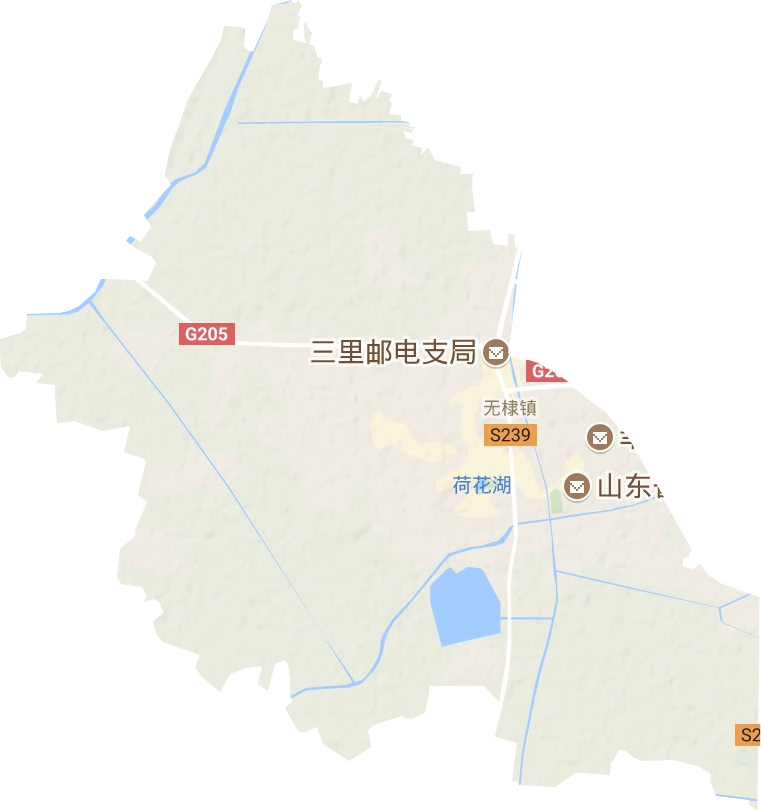海丰街道地形地图