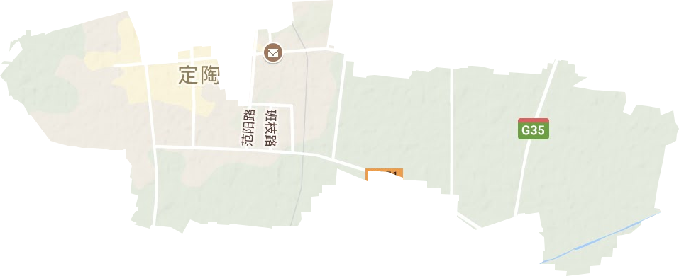 天中街道地形地图