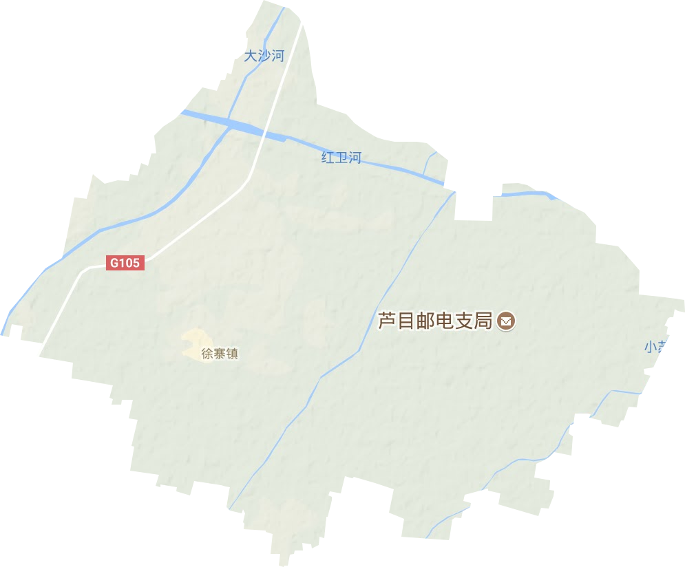 徐寨镇地形地图