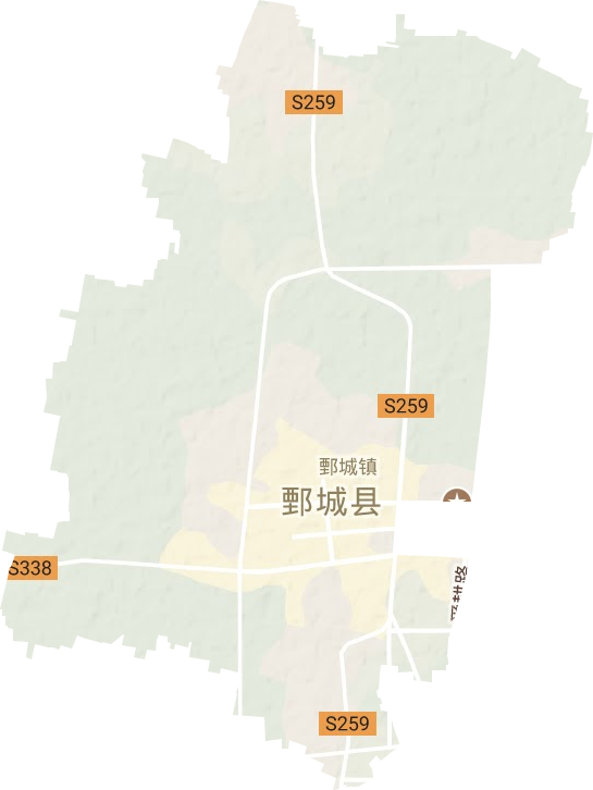 古泉街道地形地图
