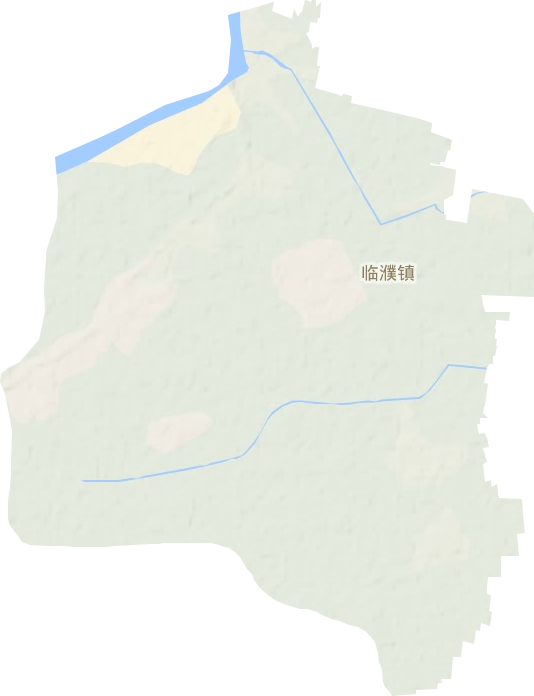 临濮镇地形地图