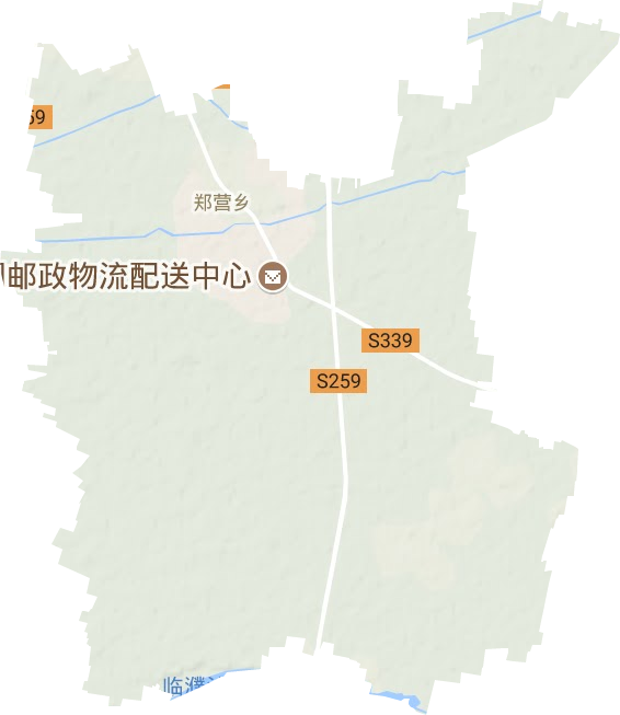 郑营镇地形地图