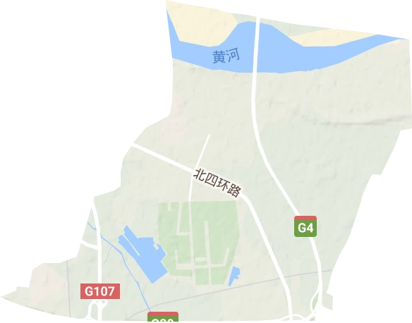兴达路街道地形地图