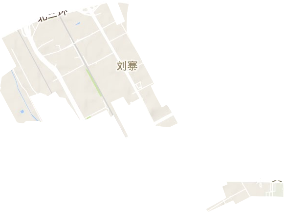 刘寨街道地形地图