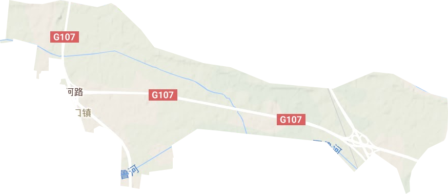 花园口镇地形地图