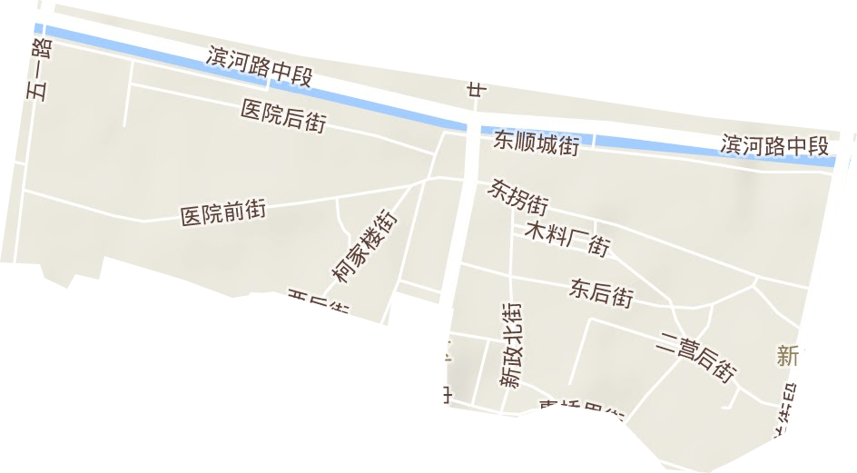 菜市街道地形地图