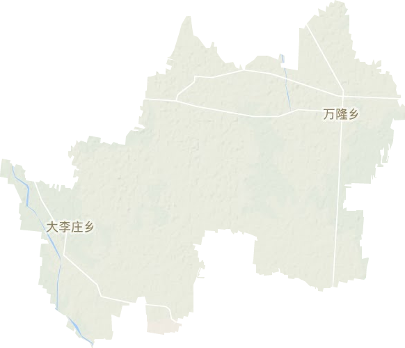 万隆乡地形地图