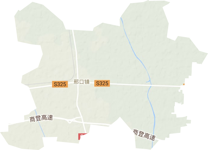 邢口镇地形地图