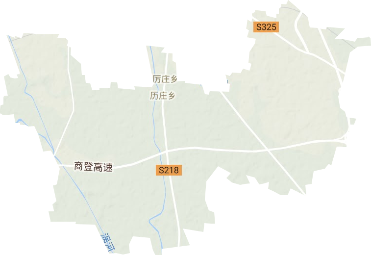 厉庄乡地形地图
