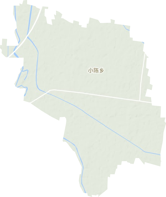 小陈乡地形地图