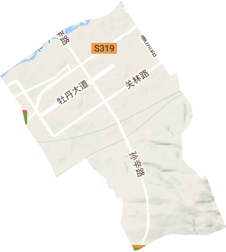 科技园街道地形地图