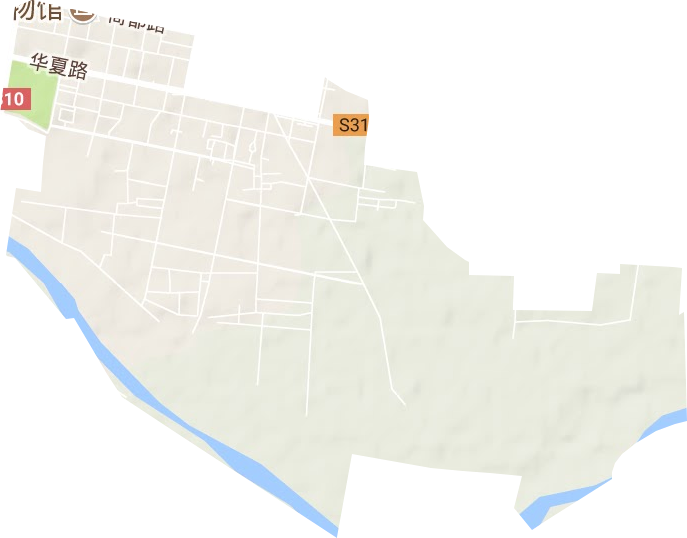 伊洛街道地形地图