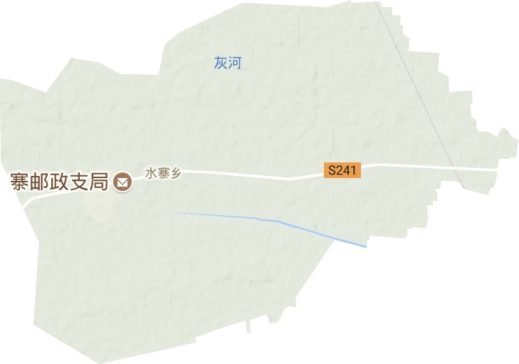 水寨乡地形地图
