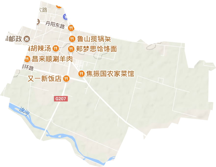 钟楼街道地形地图