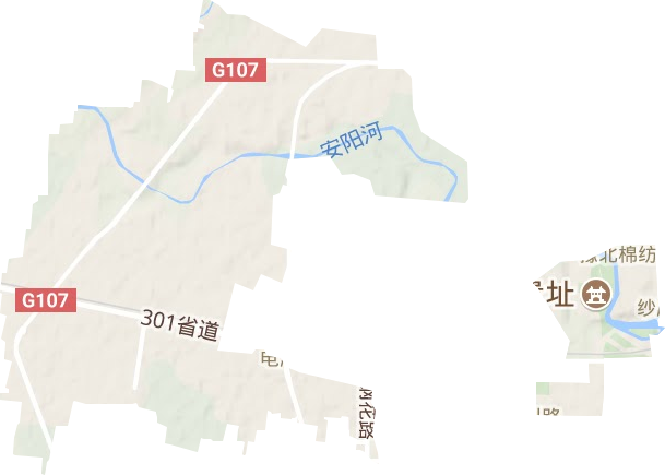 西郊乡地形地图