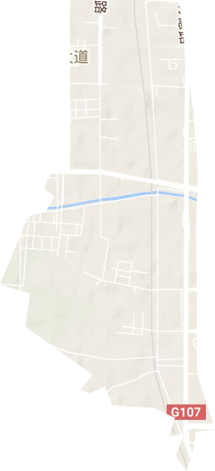 文昌大道街道地形地图