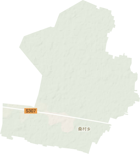 桑村乡地形地图