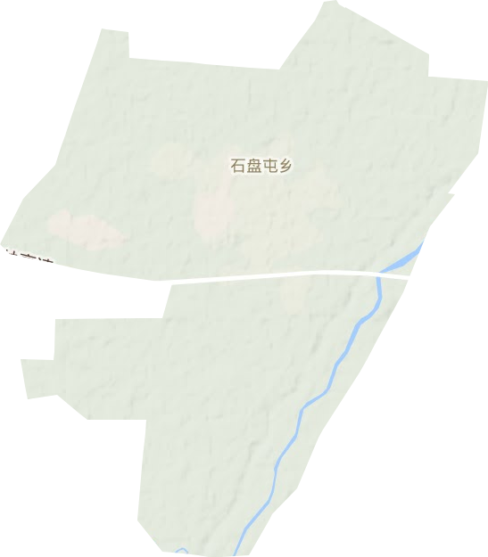 石盘屯乡地形地图