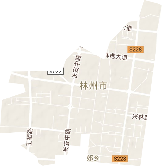 开元街道地形地图